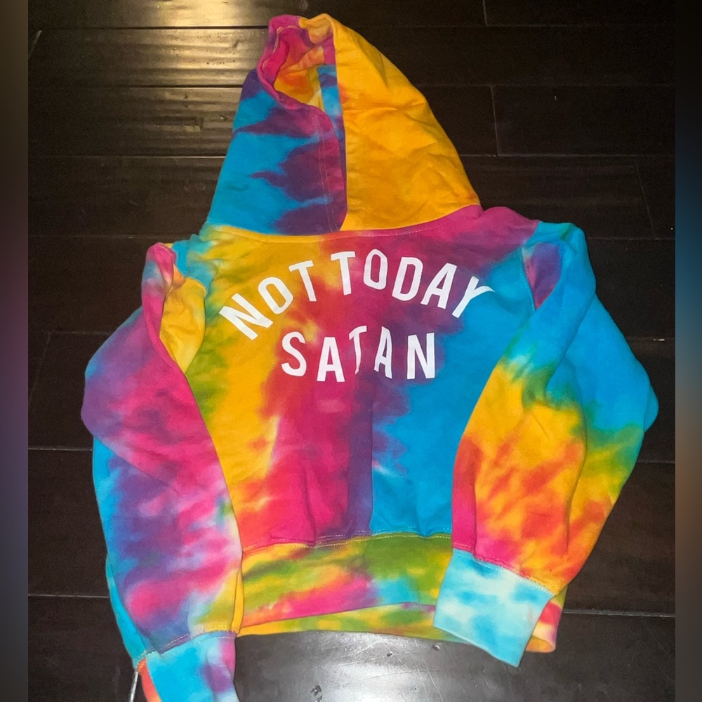 MV Sport Multicolor Tie-Dye Kids Hoodie